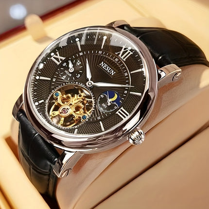 Elegant Hollow Mechanical Watch