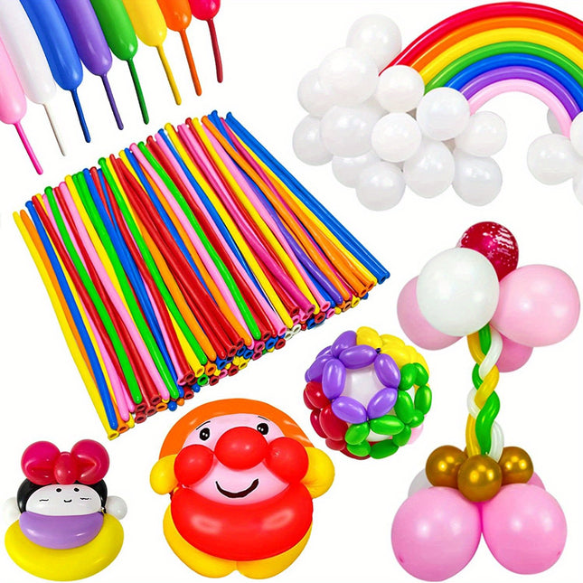 100pcs Twisting Balloons – Create Magical Party Moments