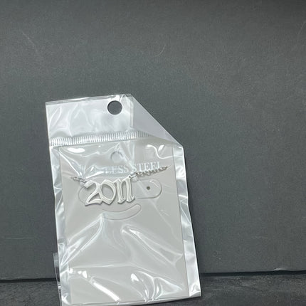 Custom Birth Year Stainless Steel Necklace