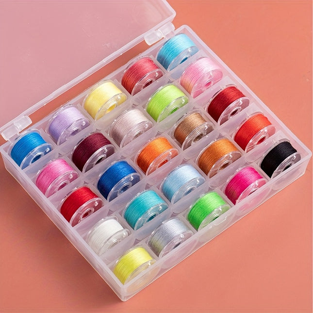 25/36pcs Bobbin Set with Thread
