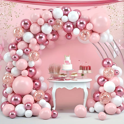 Princess-Themed Balloon Arch – Perfect for Special Occasions