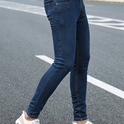 Men's Elastic Slimming Jeans