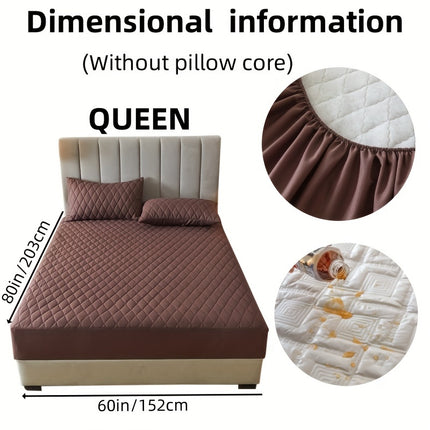 Waterproof Fitted Sheet Set - Soft & Comfortable Bedding