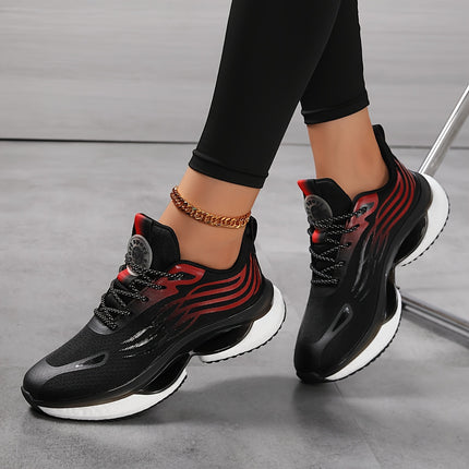 Women's Breathable Lace-Up Sports Shoes