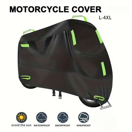 Universal All-Season Motorcycle Cover - Waterproof & UV Protection