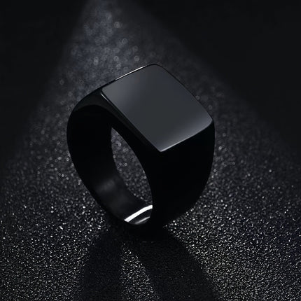 Retro Titanium Steel Cross-border Men's Ring