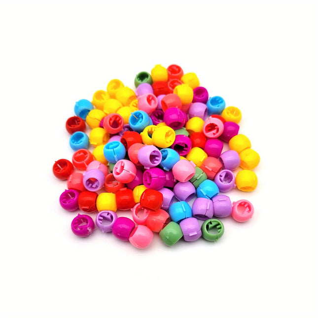 50pcs Colorful Mini Hair Claw Clips