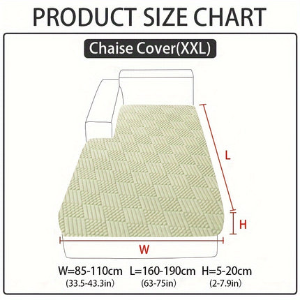 Modern Polar Fleece Sofa Slipcover - Elastic-Fit, Pet-Friendly Protector