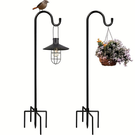 Heavy-Duty Shepherd Hook for Bird Feeders & Garden Décor