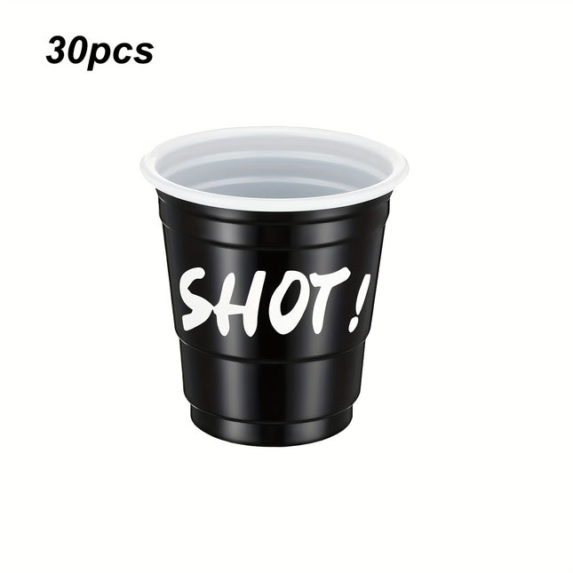 30/10pcs  Disposable Shot Glasses