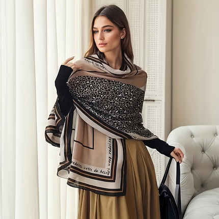 Bohemian Print Women's Winter Scarf