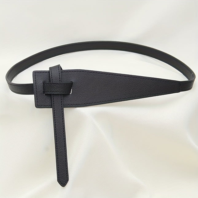 Vintage Knotted Skinny Belt