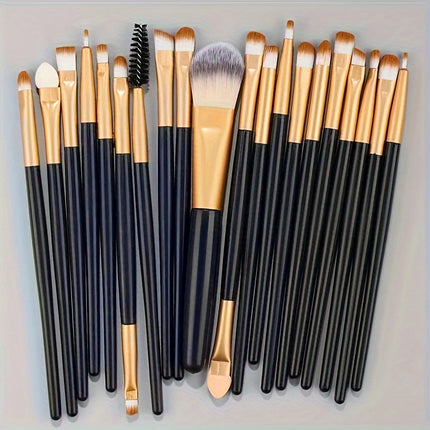 Luxe 20-Piece Makeup Brush Set