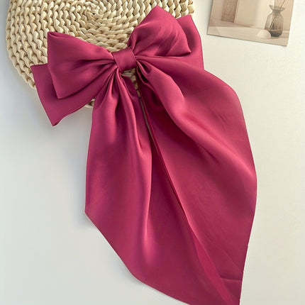 Elegant Retro Ribbon Bow Barrettes