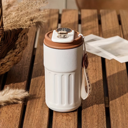 Smart Travel Mug with LED Temperature Display