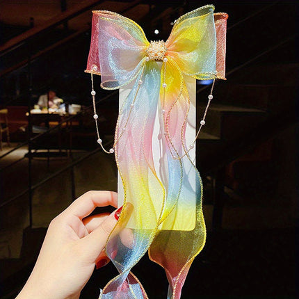 Fantasy Mermaid Princess Hair Ribbon Clip