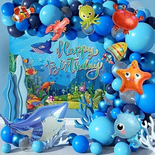 110pcs Sea Party Decorations Ocean