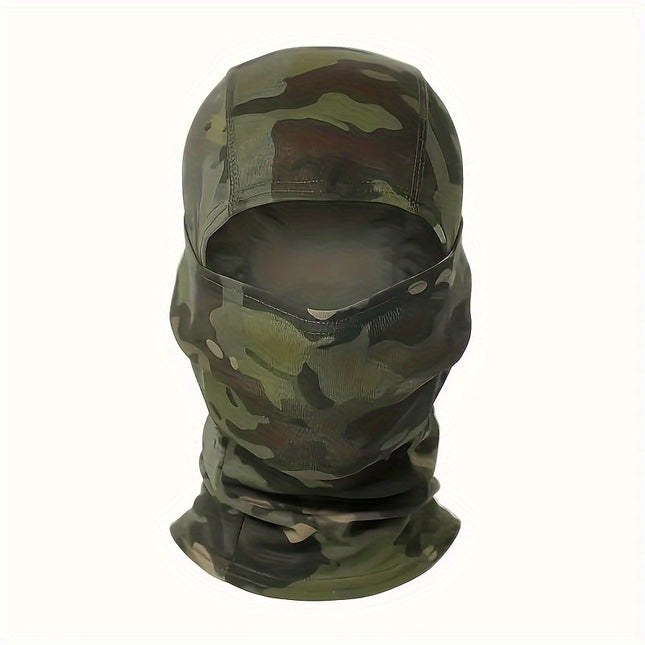 UV Protection Jungle Camo Balaclava for Outdoor Sports