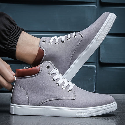 Men's High-Top Canvas Sneakers