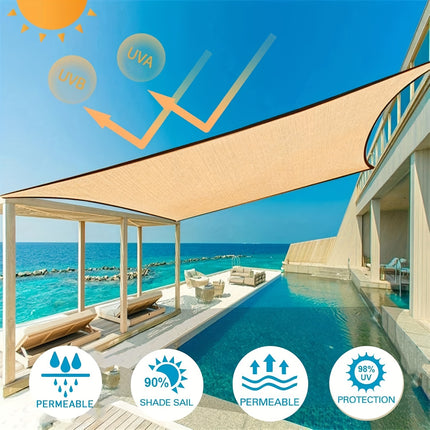 UV Protection Shade Sail for Pools, Gardens, and Patios