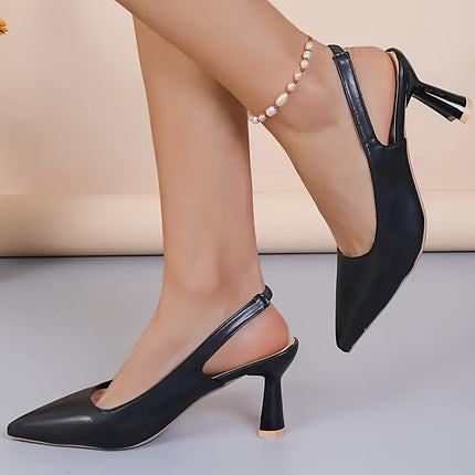 Stylish Black Ankle Strap Sandals