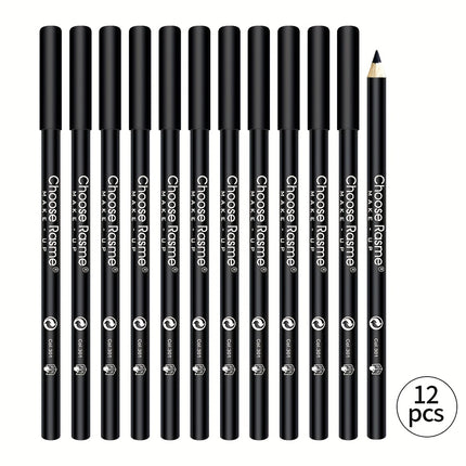 12-Piece Smudge-Proof Eyeliner Set