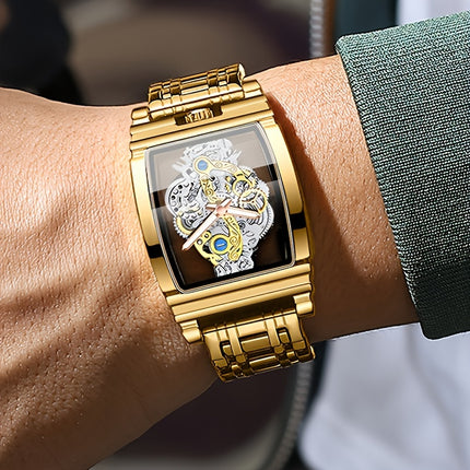 Luxury Tourbillon Quartz Watch