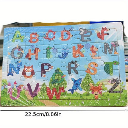 30-Piece Wooden Jigsaw Puzzle – Fun & Learning! - Monti Bargains