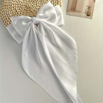 Elegant Retro Ribbon Bow Barrettes