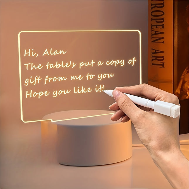 USB LED Message Board Lamp - Monti Bargains