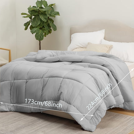 All-Season Soft & Cozy Quilted Comforter Insert
