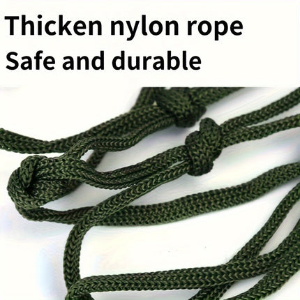 Portable Outdoor Hammock for Garden & Camping Relaxation