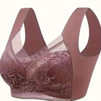 Seamless Lace Push-Up Bralette
