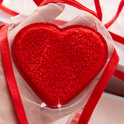 Christmas Red Love Lingerie Set