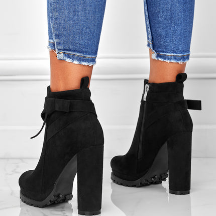 Fashionable Chunky Heel Riding Boots