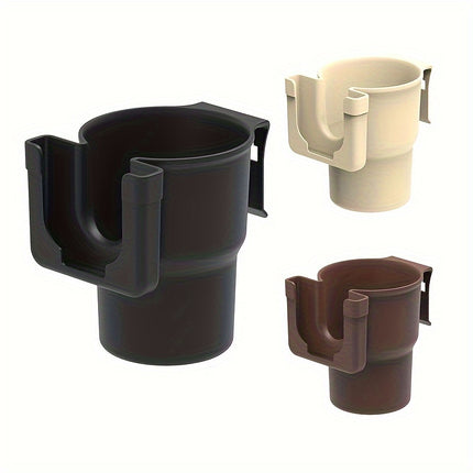 Adjustable Car Cup Holder with Built-In Phone Stand