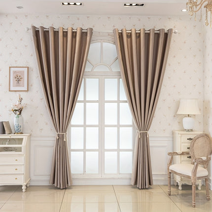 Elegant Beige Blackout Curtains