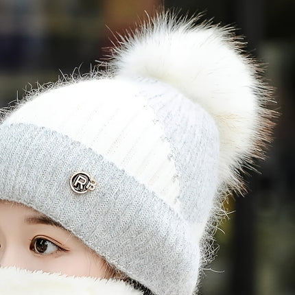 Winter Chic Beanie & Scarf Set