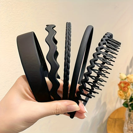 Simple Frosted Non-Slip Hair Hoop