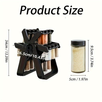 18-Jar Rotating Spice Rack