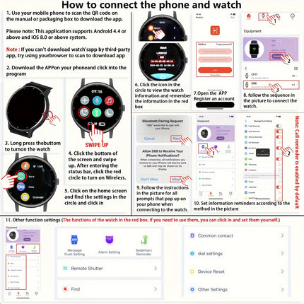 Hailiases Vintage Smartwatch