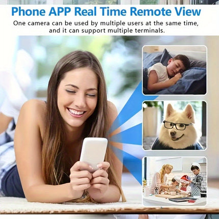 Smart Wireless Security Camera - Remote View