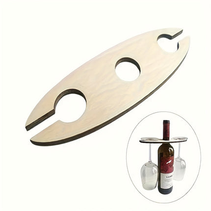 Easy-Install Stackable Wooden Wine Rack – No Assembly Required