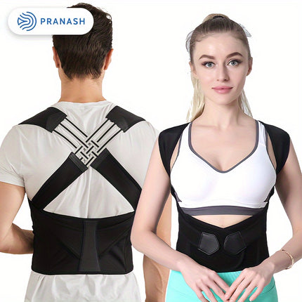 Improve Posture Instantly with Adjustable Back Support Belt