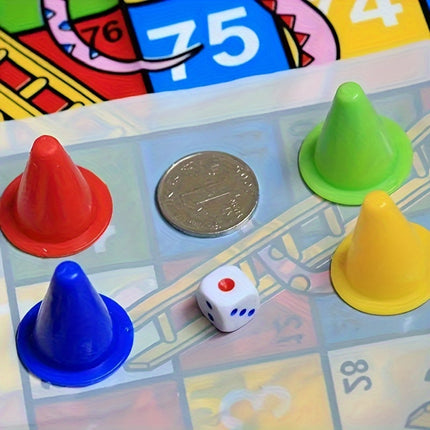 Snakes & Ladders Board Game – Fun Family Strategy Game