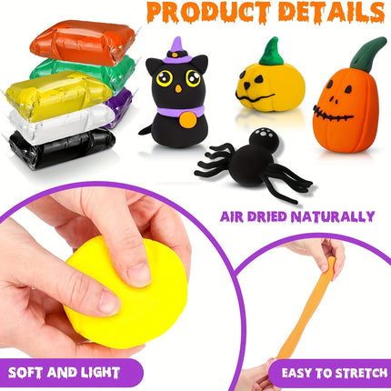 36-Color Air Dry Clay Craft Kit – Fun & Creative