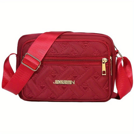 JINGEN Nylon Crossbody Bag