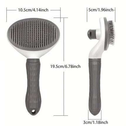 Self-Cleaning Pet Brush – Grooming Made Effortless - Monti Bargains