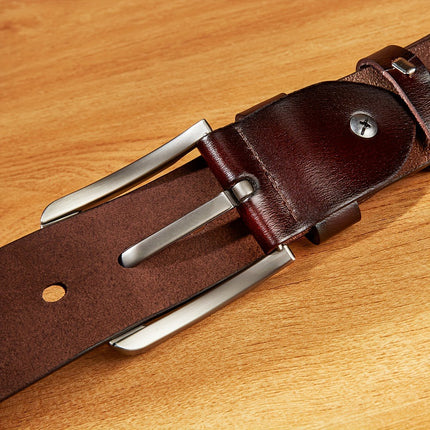 Men's Genuine Leather Work Belt