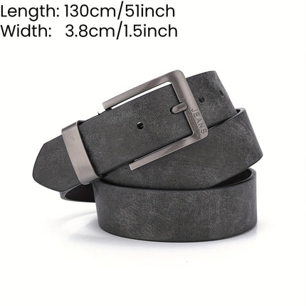 Men's Faux Leather Belt Collection